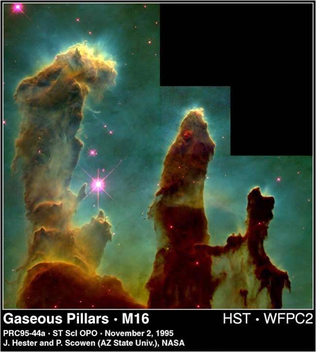 25 years of Hubble images from space: strange, alien, phenomenal—and yet somehow, familiar.